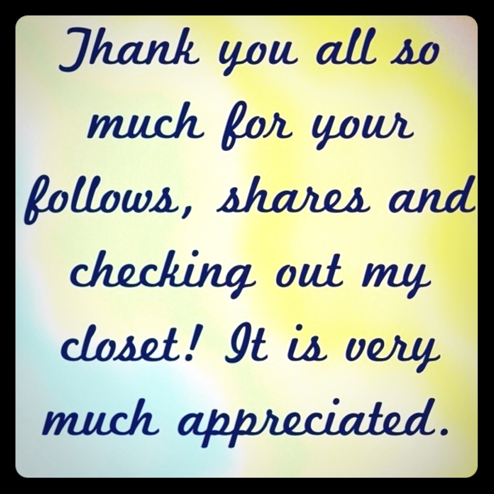 Thank Thank Thank You! 😘